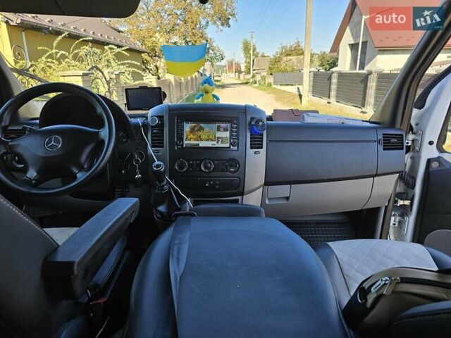 Белый Мерседес Sprinter, объемом двигателя 2.3 л и пробегом 580 тыс. км за 23000 $, фото 7 на Automoto.ua