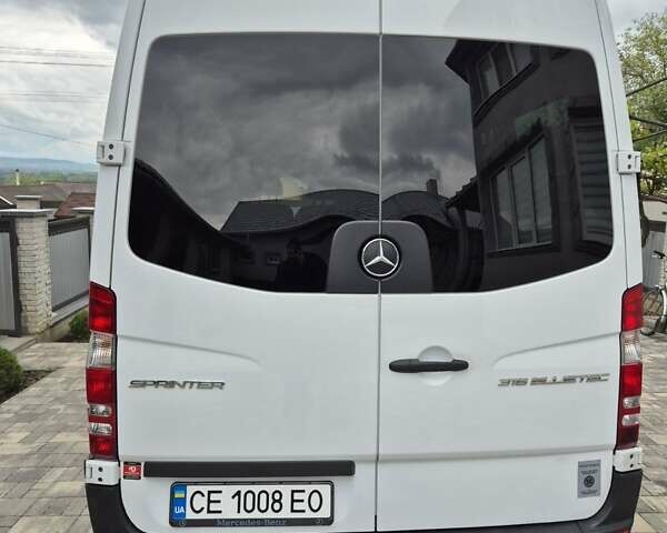Белый Мерседес Sprinter, объемом двигателя 2.1 л и пробегом 395 тыс. км за 18300 $, фото 1 на Automoto.ua