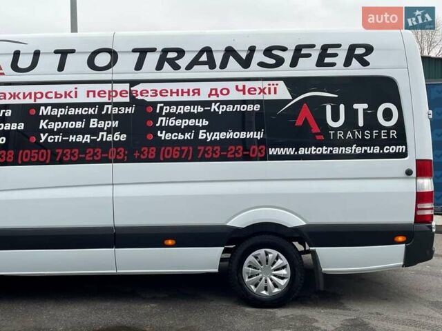 Белый Мерседес Sprinter, объемом двигателя 2.2 л и пробегом 737 тыс. км за 25000 $, фото 15 на Automoto.ua