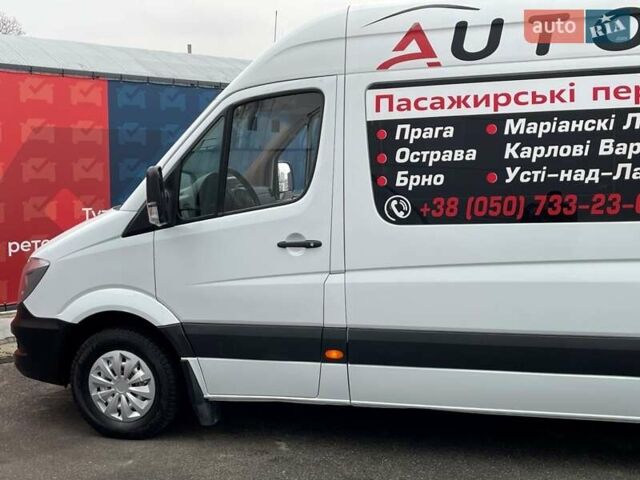 Белый Мерседес Sprinter, объемом двигателя 2.2 л и пробегом 737 тыс. км за 25000 $, фото 14 на Automoto.ua
