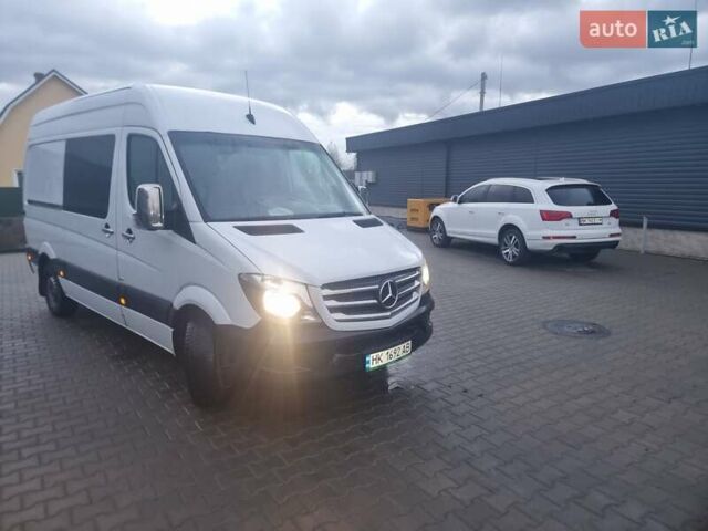 Белый Мерседес Sprinter, объемом двигателя 2.2 л и пробегом 243 тыс. км за 16250 $, фото 9 на Automoto.ua
