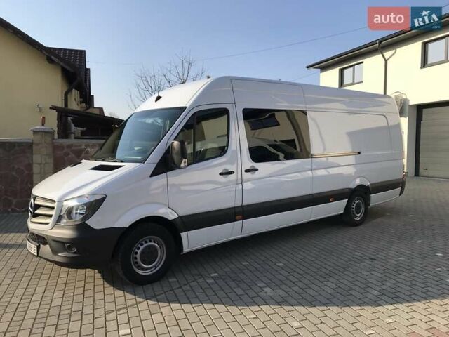 Білий Мерседес Sprinter, об'ємом двигуна 2.1 л та пробігом 217 тис. км за 24500 $, фото 13 на Automoto.ua