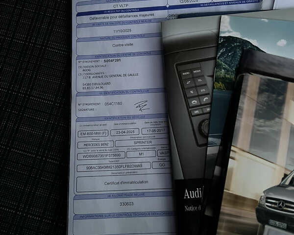 Білий Мерседес Sprinter, об'ємом двигуна 2.2 л та пробігом 332 тис. км за 27900 $, фото 78 на Automoto.ua