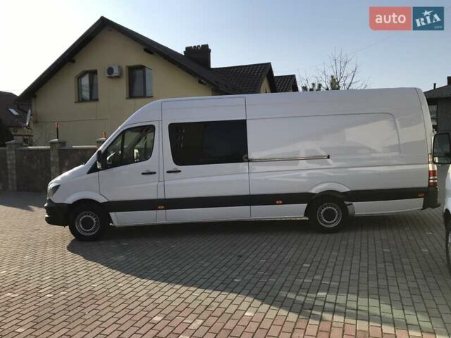 Білий Мерседес Sprinter, об'ємом двигуна 2.1 л та пробігом 217 тис. км за 24500 $, фото 12 на Automoto.ua