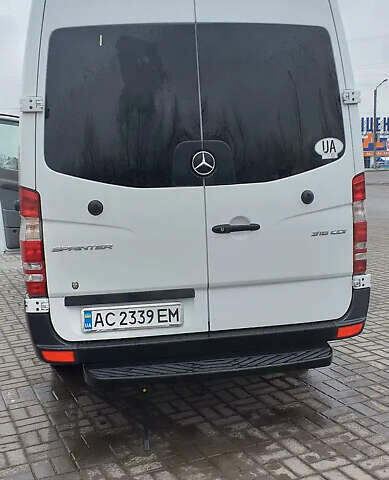 Белый Мерседес Sprinter, объемом двигателя 2.14 л и пробегом 270 тыс. км за 30500 $, фото 11 на Automoto.ua