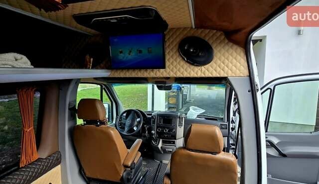 Белый Мерседес Sprinter, объемом двигателя 2.2 л и пробегом 633 тыс. км за 26500 $, фото 11 на Automoto.ua