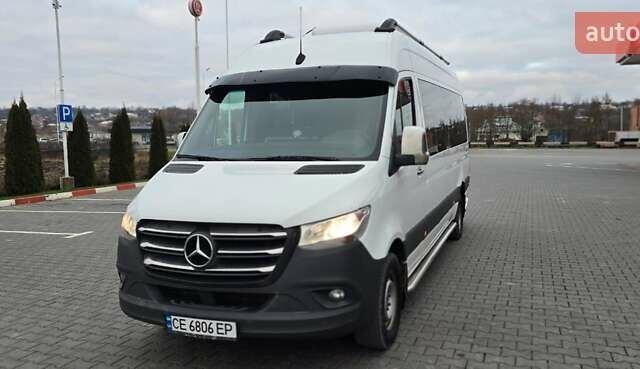 Белый Мерседес Sprinter, объемом двигателя 2.2 л и пробегом 600 тыс. км за 33000 $, фото 1 на Automoto.ua