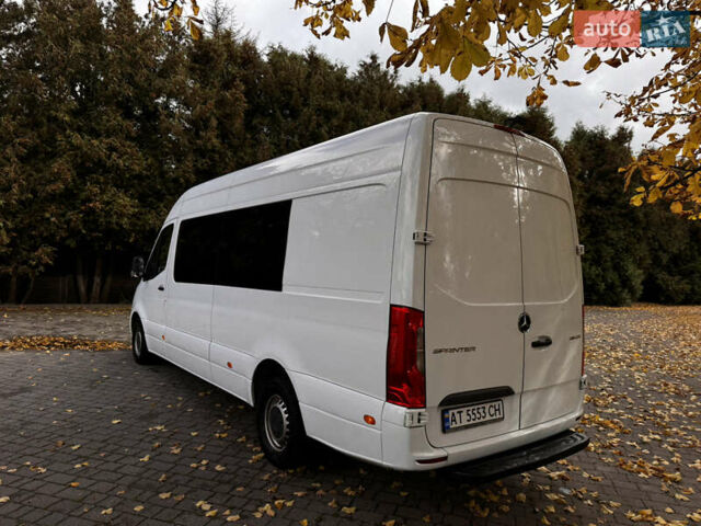 Белый Мерседес Sprinter, объемом двигателя 2.2 л и пробегом 347 тыс. км за 32800 $, фото 13 на Automoto.ua