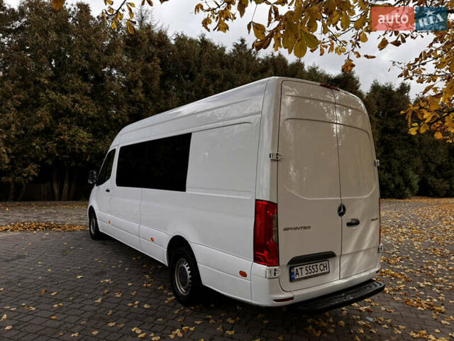 Белый Мерседес Sprinter, объемом двигателя 2.2 л и пробегом 347 тыс. км за 32800 $, фото 14 на Automoto.ua