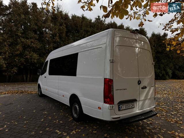Белый Мерседес Sprinter, объемом двигателя 2.2 л и пробегом 347 тыс. км за 32800 $, фото 15 на Automoto.ua