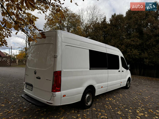 Белый Мерседес Sprinter, объемом двигателя 2.2 л и пробегом 347 тыс. км за 32800 $, фото 10 на Automoto.ua