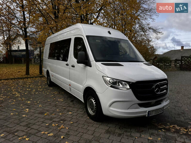 Белый Мерседес Sprinter, объемом двигателя 2.2 л и пробегом 347 тыс. км за 32800 $, фото 6 на Automoto.ua