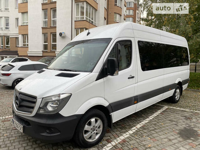 Белый Мерседес Sprinter, объемом двигателя 2.1 л и пробегом 230 тыс. км за 17200 $, фото 15 на Automoto.ua