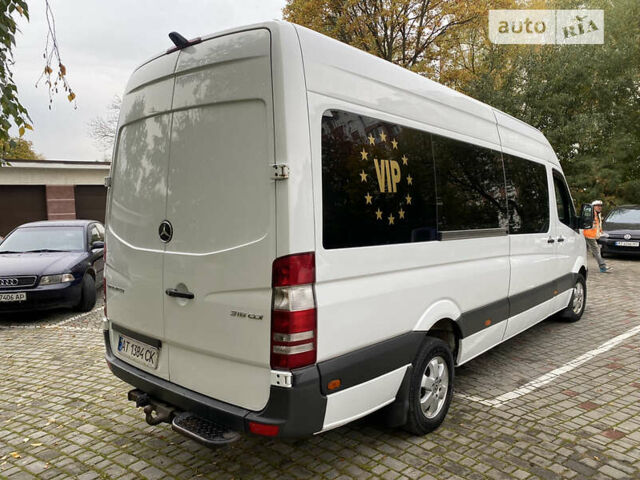 Білий Мерседес Sprinter, об'ємом двигуна 2.1 л та пробігом 230 тис. км за 17200 $, фото 8 на Automoto.ua