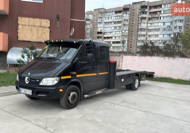 Черный Мерседес Sprinter, объемом двигателя 2.69 л и пробегом 370 тыс. км за 18900 $, фото 11 на Automoto.ua