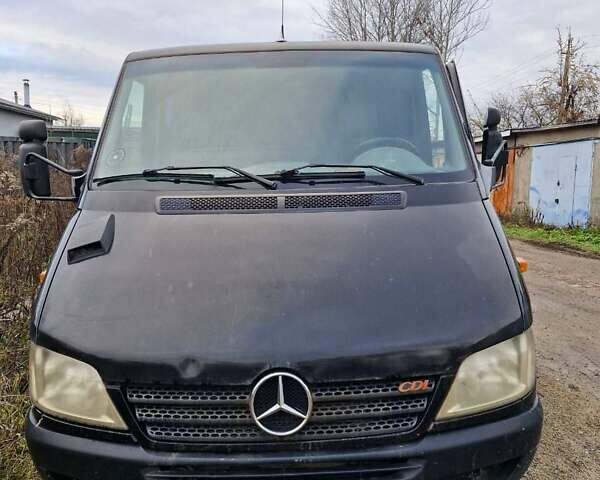 Чорний Мерседес Sprinter, об'ємом двигуна 2.69 л та пробігом 310 тис. км за 10500 $, фото 1 на Automoto.ua