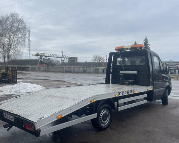 Черный Мерседес Sprinter, объемом двигателя 2.2 л и пробегом 550 тыс. км за 16500 $, фото 3 на Automoto.ua