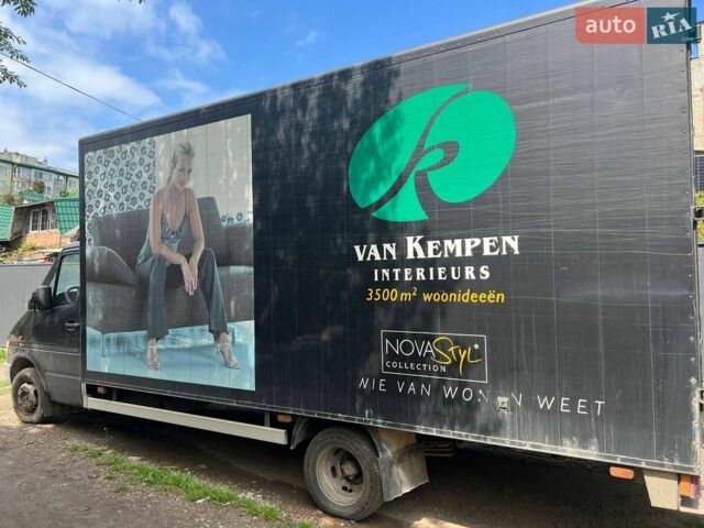 Черный Мерседес Sprinter, объемом двигателя 2.9 л и пробегом 350 тыс. км за 10500 $, фото 1 на Automoto.ua