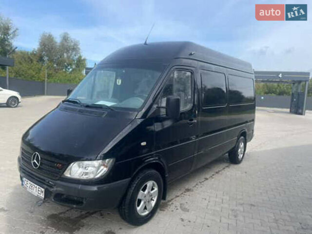 Чорний Мерседес Sprinter, об'ємом двигуна 2.2 л та пробігом 1 тис. км за 7900 $, фото 1 на Automoto.ua