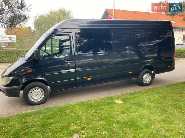 Черный Мерседес Sprinter, объемом двигателя 2.69 л и пробегом 296 тыс. км за 12950 $, фото 58 на Automoto.ua