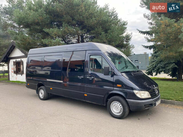 Черный Мерседес Sprinter, объемом двигателя 2.69 л и пробегом 299 тыс. км за 11999 $, фото 38 на Automoto.ua