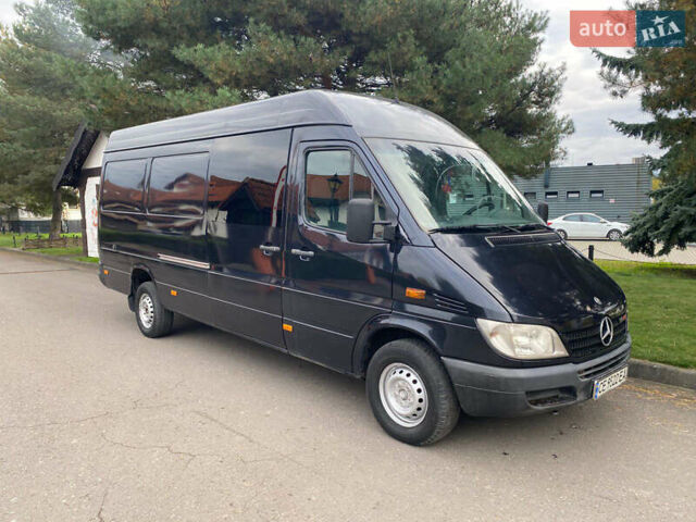 Черный Мерседес Sprinter, объемом двигателя 2.69 л и пробегом 296 тыс. км за 12950 $, фото 38 на Automoto.ua