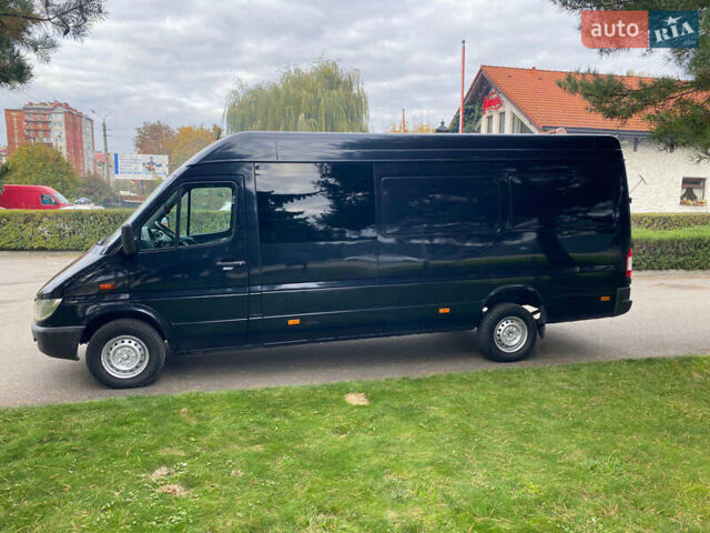 Черный Мерседес Sprinter, объемом двигателя 2.69 л и пробегом 296 тыс. км за 12950 $, фото 57 на Automoto.ua