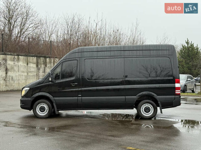 Черный Мерседес Sprinter, объемом двигателя 2.2 л и пробегом 290 тыс. км за 15600 $, фото 12 на Automoto.ua