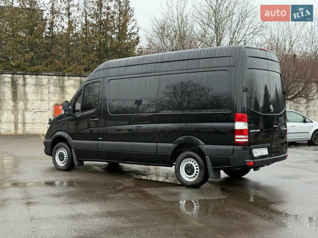 Черный Мерседес Sprinter, объемом двигателя 2.2 л и пробегом 290 тыс. км за 15600 $, фото 13 на Automoto.ua