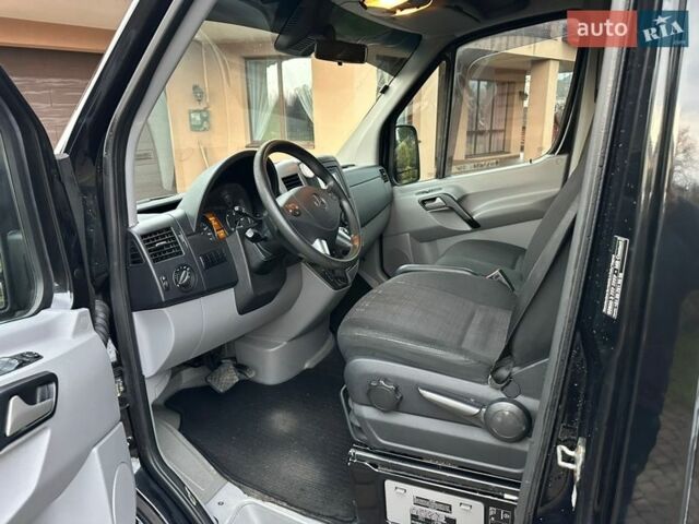 Черный Мерседес Sprinter, объемом двигателя 2.2 л и пробегом 288 тыс. км за 21450 $, фото 39 на Automoto.ua