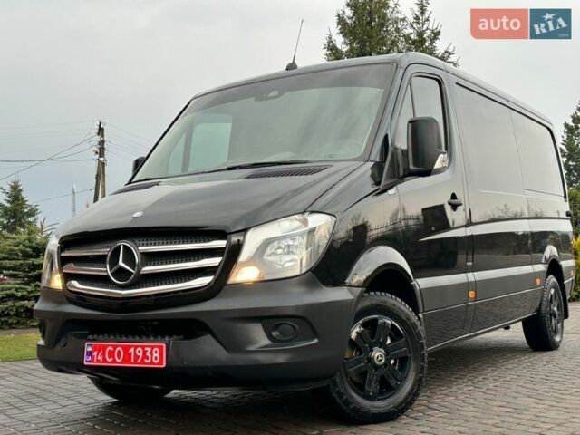 Черный Мерседес Sprinter, объемом двигателя 2.2 л и пробегом 288 тыс. км за 21450 $, фото 2 на Automoto.ua