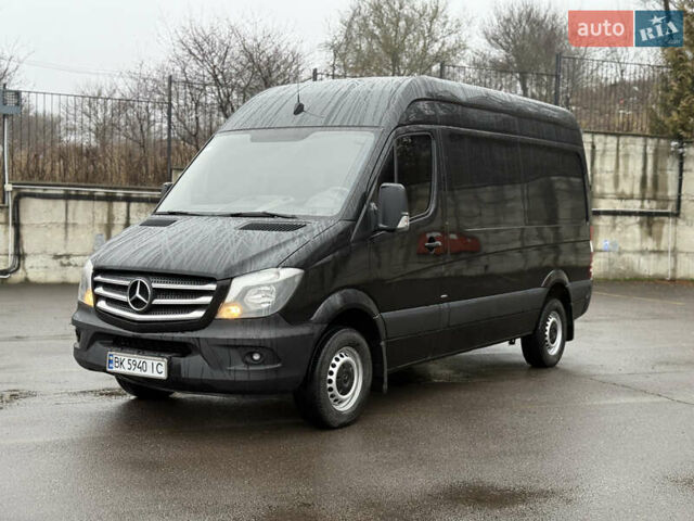Черный Мерседес Sprinter, объемом двигателя 2.2 л и пробегом 290 тыс. км за 15600 $, фото 54 на Automoto.ua