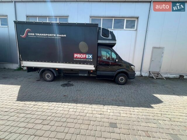 Черный Мерседес Sprinter, объемом двигателя 2.1 л и пробегом 770 тыс. км за 16000 $, фото 6 на Automoto.ua
