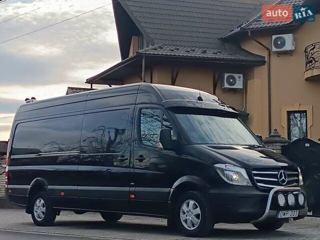 Черный Мерседес Sprinter, объемом двигателя 2.99 л и пробегом 320 тыс. км за 29750 $, фото 24 на Automoto.ua