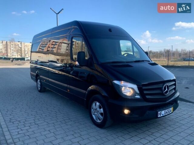 Черный Мерседес Sprinter, объемом двигателя 2.2 л и пробегом 346 тыс. км за 24500 $, фото 11 на Automoto.ua