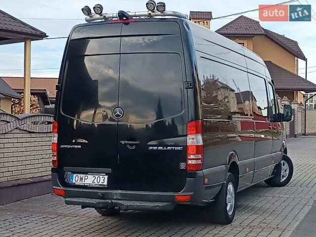 Черный Мерседес Sprinter, объемом двигателя 2.99 л и пробегом 320 тыс. км за 29750 $, фото 30 на Automoto.ua