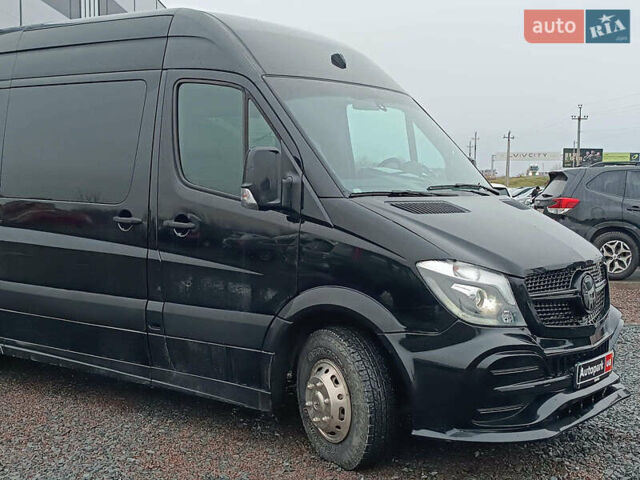 Черный Мерседес Sprinter, объемом двигателя 3 л и пробегом 218 тыс. км за 35790 $, фото 18 на Automoto.ua