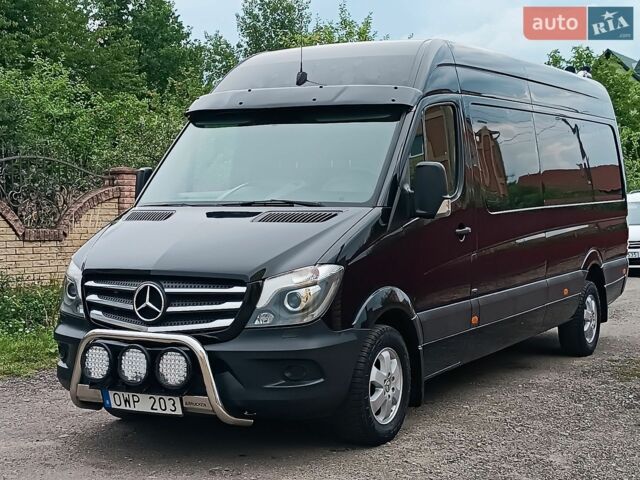 Черный Мерседес Sprinter, объемом двигателя 3 л и пробегом 320 тыс. км за 27650 $, фото 6 на Automoto.ua