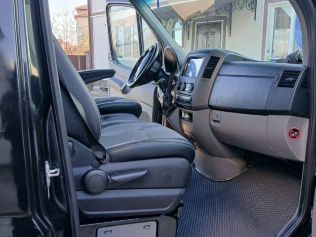 Черный Мерседес Sprinter, объемом двигателя 3 л и пробегом 344 тыс. км за 26850 $, фото 9 на Automoto.ua