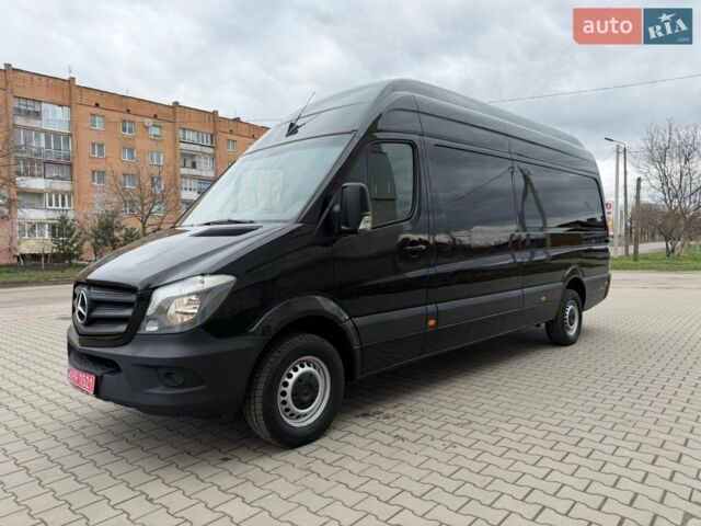 Черный Мерседес Sprinter, объемом двигателя 2.2 л и пробегом 262 тыс. км за 21600 $, фото 1 на Automoto.ua