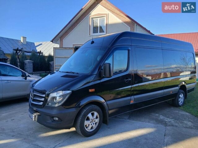 Чорний Мерседес Sprinter, об'ємом двигуна 3 л та пробігом 344 тис. км за 26850 $, фото 1 на Automoto.ua