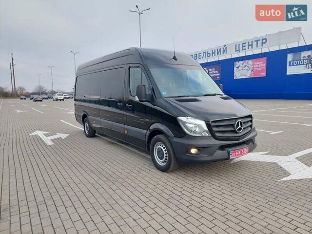 Черный Мерседес Sprinter, объемом двигателя 3 л и пробегом 280 тыс. км за 34822 $, фото 11 на Automoto.ua