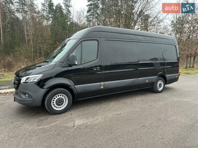 Черный Мерседес Sprinter, объемом двигателя 2.2 л и пробегом 370 тыс. км за 23800 $, фото 6 на Automoto.ua