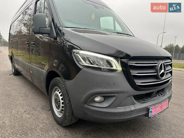Черный Мерседес Sprinter, объемом двигателя 2.2 л и пробегом 370 тыс. км за 23800 $, фото 13 на Automoto.ua