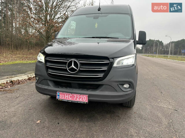 Черный Мерседес Sprinter, объемом двигателя 2.2 л и пробегом 370 тыс. км за 23800 $, фото 16 на Automoto.ua