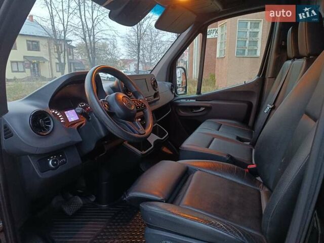 Черный Мерседес Sprinter, объемом двигателя 3 л и пробегом 196 тыс. км за 39900 $, фото 51 на Automoto.ua