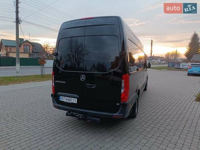 Черный Мерседес Sprinter, объемом двигателя 3 л и пробегом 196 тыс. км за 39900 $, фото 11 на Automoto.ua