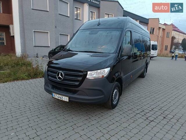 Черный Мерседес Sprinter, объемом двигателя 3 л и пробегом 196 тыс. км за 39900 $, фото 2 на Automoto.ua