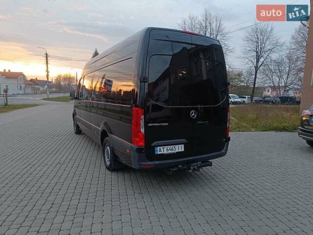 Черный Мерседес Sprinter, объемом двигателя 3 л и пробегом 196 тыс. км за 39900 $, фото 8 на Automoto.ua