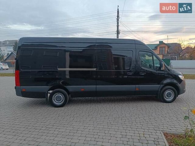 Черный Мерседес Sprinter, объемом двигателя 3 л и пробегом 196 тыс. км за 39900 $, фото 15 на Automoto.ua